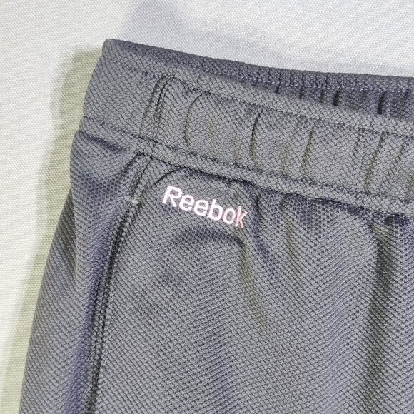 Reebok active wear jogger women's size L ?  grey with pink decoration - Picture 6 of 13
